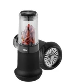 GEFU Ustensiles De Cuisine Et De Pâtisserie Coupe-piment En Acier Inoxydable Argent -Poêles et wok Soldes coupe piment en acier inoxydable noir