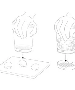 GEFU Ustensiles De Cuisine Et De Pâtisserie Coupe-rondelles En Acier Transparent -Poêles et wok Soldes coupe rondelles en acier transparent 2