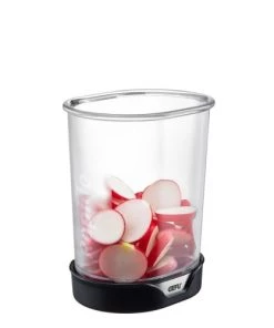 GEFU Ustensiles De Cuisine Et De Pâtisserie Coupe-rondelles En Acier Transparent -Poêles et wok Soldes coupe rondelles en acier transparent 3