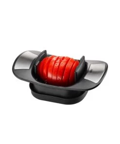 GEFU Ustensiles De Cuisine Et De Pâtisserie Coupe-tomate Et Coupe-mozzarella En Acier Inoxydable Argent