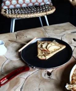 Menastyl Poêles Et Wok Crêpière Compatible Induction En Aluminium 25 Cm -Poêles et wok Soldes crepiere compatible induction en aluminium 25 cm 4