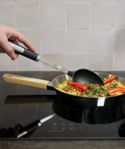 OGO Living Ustensiles De Cuisine Et De Pâtisserie Cuillère à Servir En Nylon Et Inox 35 Cm -Poêles et wok Soldes cuillere a servir en nylon et inox 35 cm 3