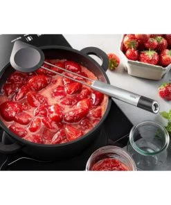 GEFU Ustensiles De Cuisine Et De Pâtisserie Cuillère En Silicone Argent -Poêles et wok Soldes cuillere en silicone argent 1