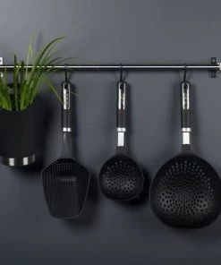 OGO Living Ustensiles De Cuisine Et De Pâtisserie Cuillère Passoire Carrée En Acier Inoxydable 34,5 Cm -Poêles et wok Soldes cuillere passoire carree en acier inoxydable 34 5 cm 2