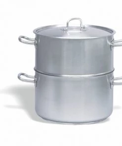 Pujadas Poêles Et Wok Cuit Vapeur Avec Couvercle Inox Ø 35cm