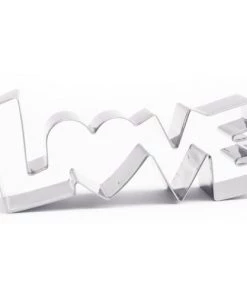 ScrapCooking Plats à Four Découpoir à Biscuits En Inox Love