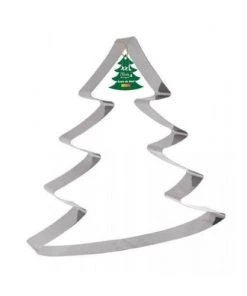 ScrapCooking Ustensiles De Cuisine Et De Pâtisserie Découpoir à Pâtisserie Inox XXL Sapin