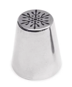 ScrapCooking Ustensiles De Cuisine Et De Pâtisserie Douille à Pâtisserie En Inox Flocon