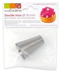 ScrapCooking Ustensiles De Cuisine Et De Pâtisserie Douille Pâtisserie Inox 18mm