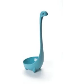 PA Design Ustensiles De Cuisine Et De Pâtisserie Écumoire Et Louche Bleue