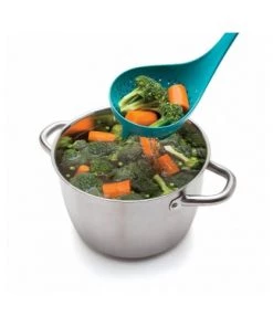 PA Design Ustensiles De Cuisine Et De Pâtisserie Écumoire Et Louche Bleue -Poêles et wok Soldes ecumoire et louche bleue 3