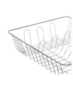 Five Simply Smart Ustensiles De Cuisine Et De Pâtisserie Égouttoir à Vaisselle Métal Chromé - 39.5x34x11.5cm -Poêles et wok Soldes egouttoir a vaisselle metal chrome 39 5x34x11 5cm 2