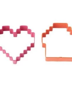 Youdoit Ustensiles De Cuisine Et De Pâtisserie Emporte-pièces à Biscuits Pixels - Lot De 2