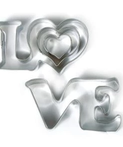 Graine Créative Ustensiles De Cuisine Et De Pâtisserie Emporte-pièces Love En Inox