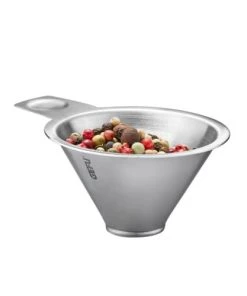 GEFU Ustensiles De Cuisine Et De Pâtisserie Entonnoir à épices En Acier Inoxydable Argent