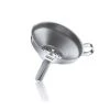 GEFU Ustensiles De Cuisine Et De Pâtisserie Entonnoir Pour Bocal à Conserve En Acier Inoxydable Argent 10,5cm -Poêles et wok Soldes entonnoir pour bocal a conserve en acier inoxydable argent 10 5cm