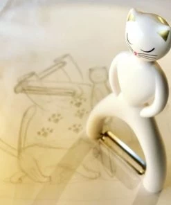 Pylones Ustensiles De Cuisine Et De Pâtisserie Epluche Légumes Chat -Poêles et wok Soldes epluche legumes chat 1