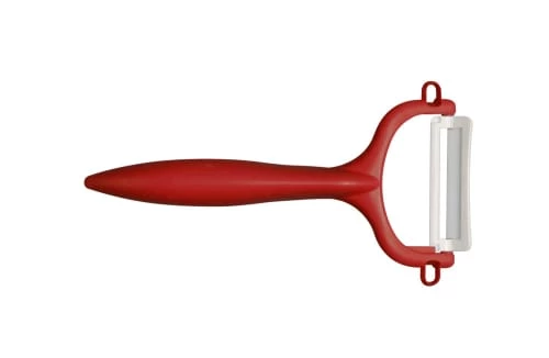 Kyocera Ustensiles De Cuisine Et De Pâtisserie Eplucheur Rasoir En Céramique Rouge 14,5cm 3 Kyocera Ustensiles De Cuisine Et De Pâtisserie Eplucheur Rasoir En Céramique Rouge 14,5cm