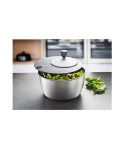 GEFU Ustensiles De Cuisine Et De Pâtisserie Essoreuse à Salade Acier Inoxydable En ABS Argent -Poêles et wok Soldes essoreuse a salade acier inoxydable en abs argent 2