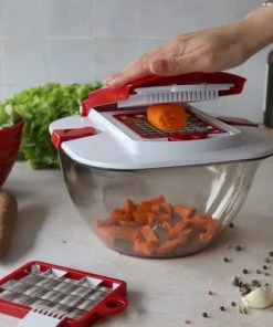 Menastyl Ustensiles De Cuisine Et De Pâtisserie Essoreuse à Salade Multifonction Et Râpe à Légumes -Poêles et wok Soldes essoreuse a salade multifonction et rape a legumes 4