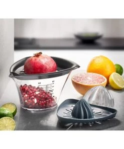GEFU Ustensiles De Cuisine Et De Pâtisserie Extracteur Jus De Grenade En Plastique Gris -Poêles et wok Soldes extracteur jus de grenade en plastique gris 1