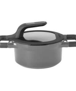 BergHoff Casseroles Faitout Avec Couvercle Anti-chaleur Gris 16 Cm - Gem