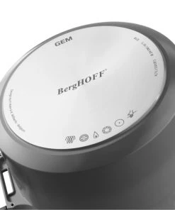 BergHoff Casseroles Faitout Avec Couvercle Anti-chaleur Gris 16 Cm - Gem -Poêles et wok Soldes faitout avec couvercle anti chaleur gris 16 cm gem 4