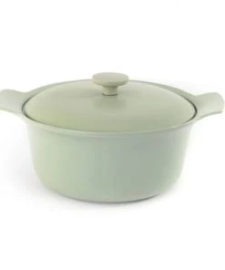 BergHoff Casseroles Faitout Avec Couvercle Fonte De Fer Vert 24 Cm - Ron -Poêles et wok Soldes faitout avec couvercle fonte de fer vert 24 cm ron 2