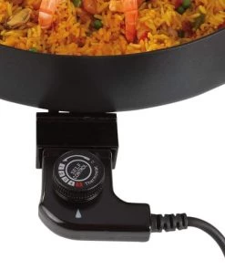 Livoo Casseroles Faitout électrique En Aluminium Noir -Poêles et wok Soldes faitout electrique en aluminium noir 2