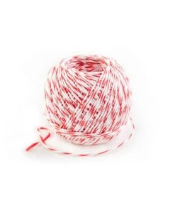 GEFU Ustensiles De Cuisine Et De Pâtisserie Ficelle Pour Charcuterie Et Jambon En Coton Rouge