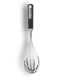 OGO Living Ustensiles De Cuisine Et De Pâtisserie Fouet De Cuisine En Silicone Et Inox 33 Cm