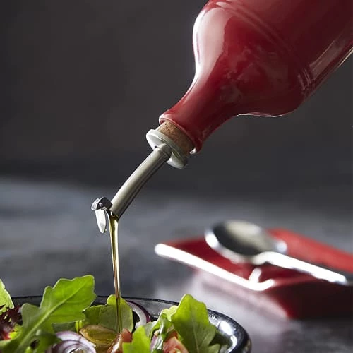 Emile Henry Ustensiles De Cuisine Et De Pâtisserie Huilier 7,5x7,5x17,5 Cm En Céramique Rouge 4 Emile Henry Ustensiles De Cuisine Et De Pâtisserie Huilier 7,5x7,5x17,5 Cm En Céramique Rouge – Image 2