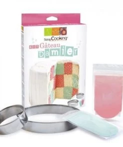 ScrapCooking Ustensiles De Cuisine Et De Pâtisserie Kit Gâteau Damier