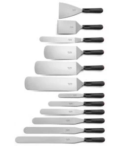 Sabatier Trompette Ustensiles De Cuisine Et De Pâtisserie Large Spatule Courbée 35cm -Poêles et wok Soldes large spatule courbee 35cm 1