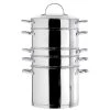 Casseroles "Le Cuisinox" Set Cuisson Vapeur -Poêles et wok Soldes le cuisinox set cuisson vapeur