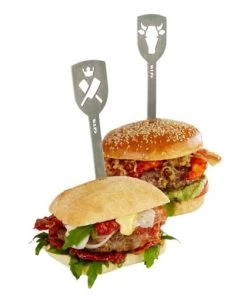 GEFU Ustensiles De Cuisine Et De Pâtisserie Lot De 2 Pics à Burgers En Acier Inoxydable Argent -Poêles et wok Soldes lot de 2 pics a burgers en acier inoxydable argent 5