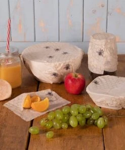 Esschert Design Ustensiles De Cuisine Et De Pâtisserie Lot De 3 Couvre Pots à La Cire D'abeille -Poêles et wok Soldes lot de 3 couvre pots a la cire d abeille 1