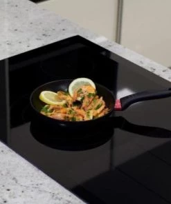 Kitchen Move Poêles Et Wok Lot De 3 Poêles à Frire Induction Noir Ø20/24/28 CM -Poêles et wok Soldes lot de 3 poeles a frire induction noir oe20 24 28 cm 3