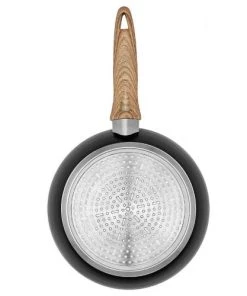 Kitchen Move Poêles Et Wok Lot De 3 Poêles à Frire Induction Noir Ø20/24/28 CM -Poêles et wok Soldes lot de 3 poeles a frire induction noir oe20 24 28 cm 9