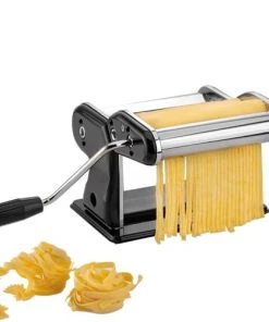 GEFU Ustensiles De Cuisine Et De Pâtisserie Machine à Pâtes En Acier Inoxydable Noir -Poêles et wok Soldes machine a pates en acier inoxydable noir 2