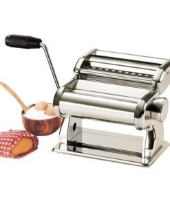 GEFU Ustensiles De Cuisine Et De Pâtisserie Machine à Pâtes Pasta Perfetta Brillante En Acier Inoxydable Argent -Poêles et wok Soldes machine a pates pasta perfetta brillante en acier inoxydable argent 1