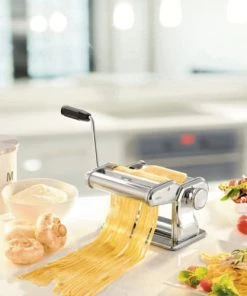 GEFU Ustensiles De Cuisine Et De Pâtisserie Machine à Pâtes Pasta Perfetta Brillante En Acier Inoxydable Argent -Poêles et wok Soldes machine a pates pasta perfetta brillante en acier inoxydable argent 3