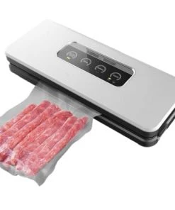 Kitchen Move Ustensiles De Cuisine Et De Pâtisserie Machine Sous Vide Alimentaire Acier Inoxydable Gris 150W