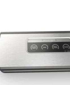 Kitchen Move Ustensiles De Cuisine Et De Pâtisserie Machine Sous Vide Alimentaire Acier Inoxydable Gris 150W -Poêles et wok Soldes machine sous vide alimentaire acier inoxydable gris 150w 5