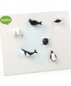 Qualy Design Ustensiles De Cuisine Et De Pâtisserie Magnets Save The Ocean - Lot De 6 -Poêles et wok Soldes magnets save the ocean lot de 6 4