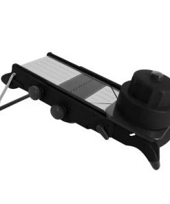 Menastyl Ustensiles De Cuisine Et De Pâtisserie Mandoline Deluxe, 2 Lames En Polypropylène Durable Et Inox