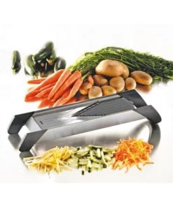 GEFU Ustensiles De Cuisine Et De Pâtisserie Mandoline En Plastique Argent -Poêles et wok Soldes mandoline en plastique argent 2