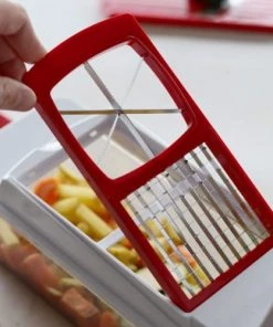 Menastyl Ustensiles De Cuisine Et De Pâtisserie Mandoline Multifonction à 5 Lames -Poêles et wok Soldes mandoline multifonction a 5 lames 5