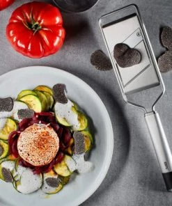 GEFU Ustensiles De Cuisine Et De Pâtisserie Mandoline Pour Gourmets En Acier Inoxydable Argent -Poêles et wok Soldes mandoline pour gourmets en acier inoxydable argent 2