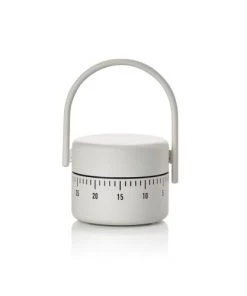 Zone Denmark Ustensiles De Cuisine Et De Pâtisserie Minuteur De Cuisine En Fer Beige Gris